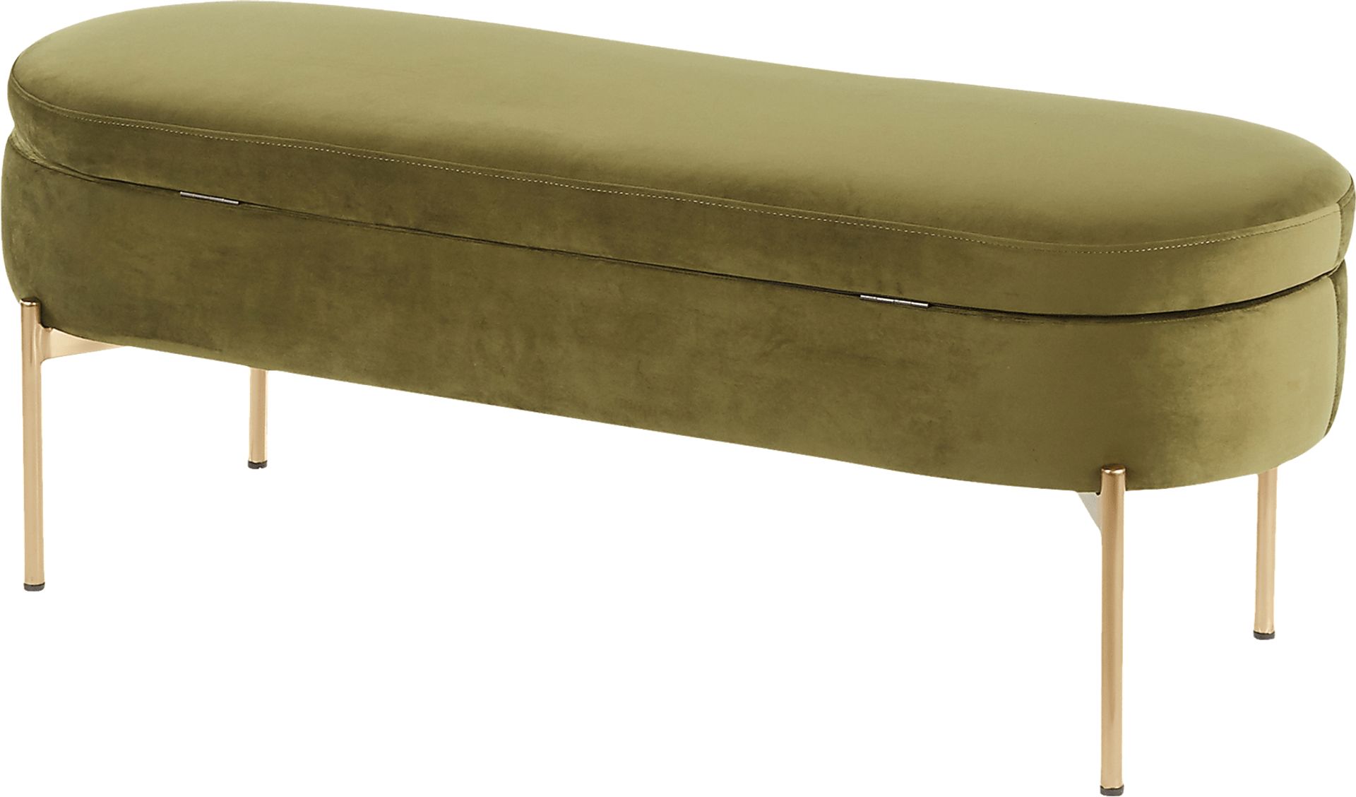 Chardan Green Storage Bench - Image 5