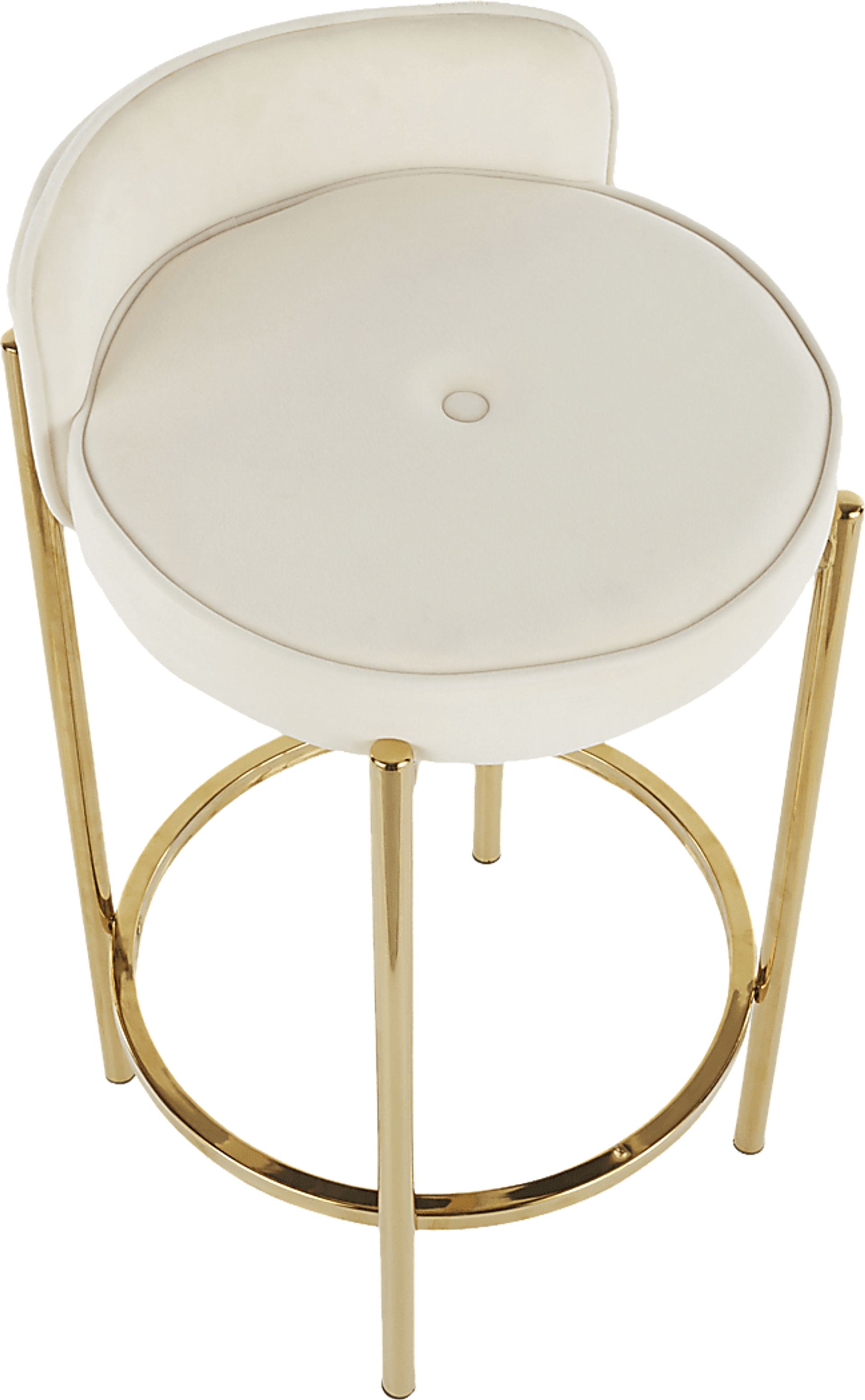 Chardan White Counter Height Stool, Set of 2 - Image 7