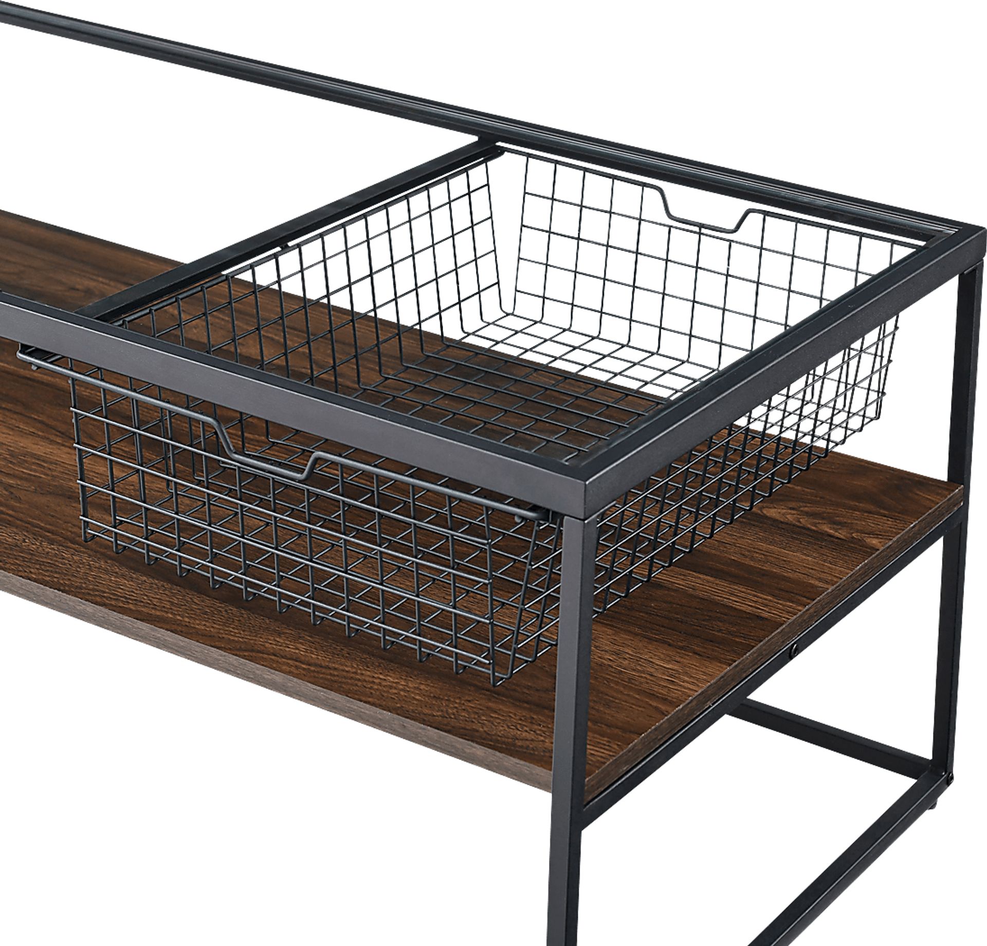 Chareleville Walnut Cocktail Table - Image 3