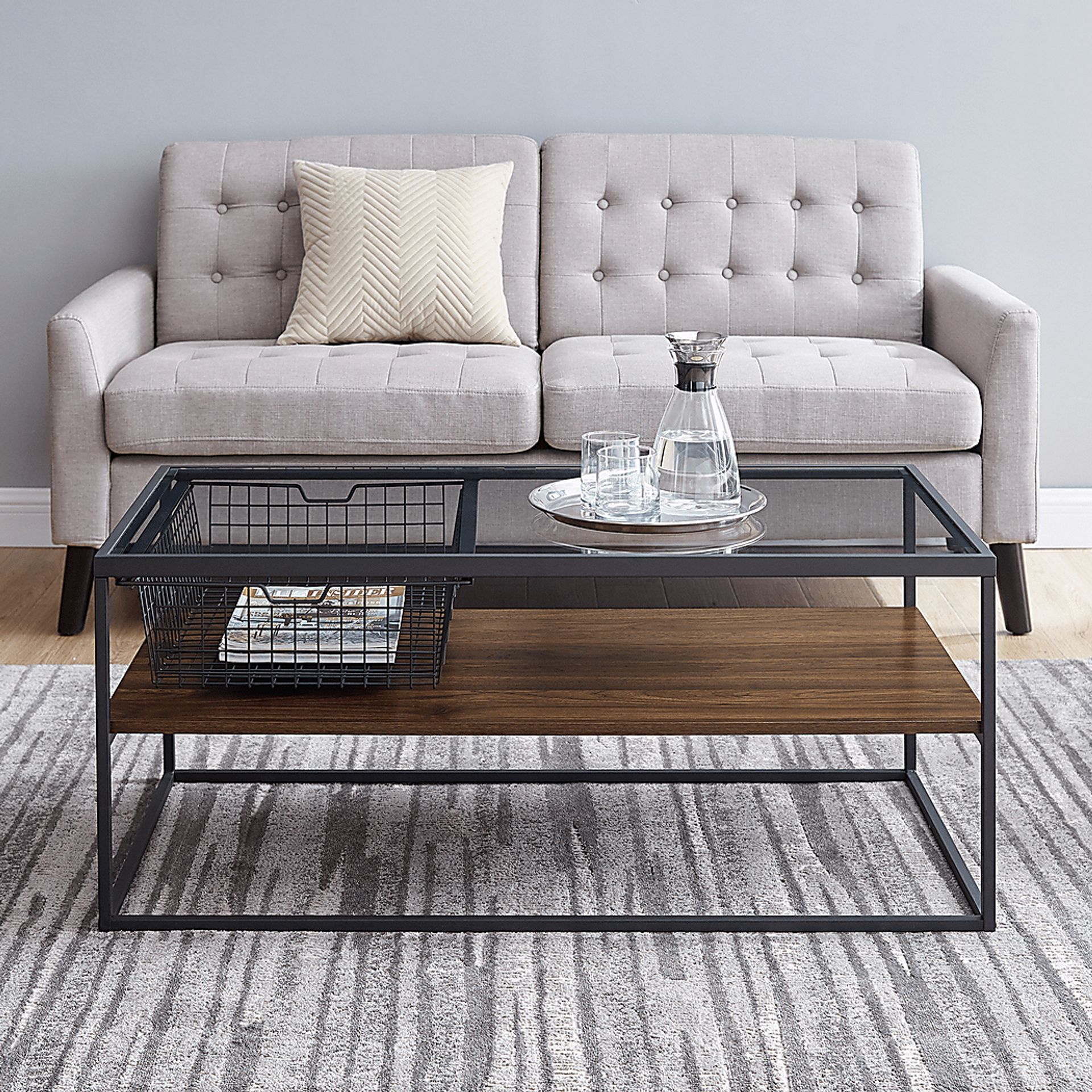 Chareleville Walnut Cocktail Table - Image 4