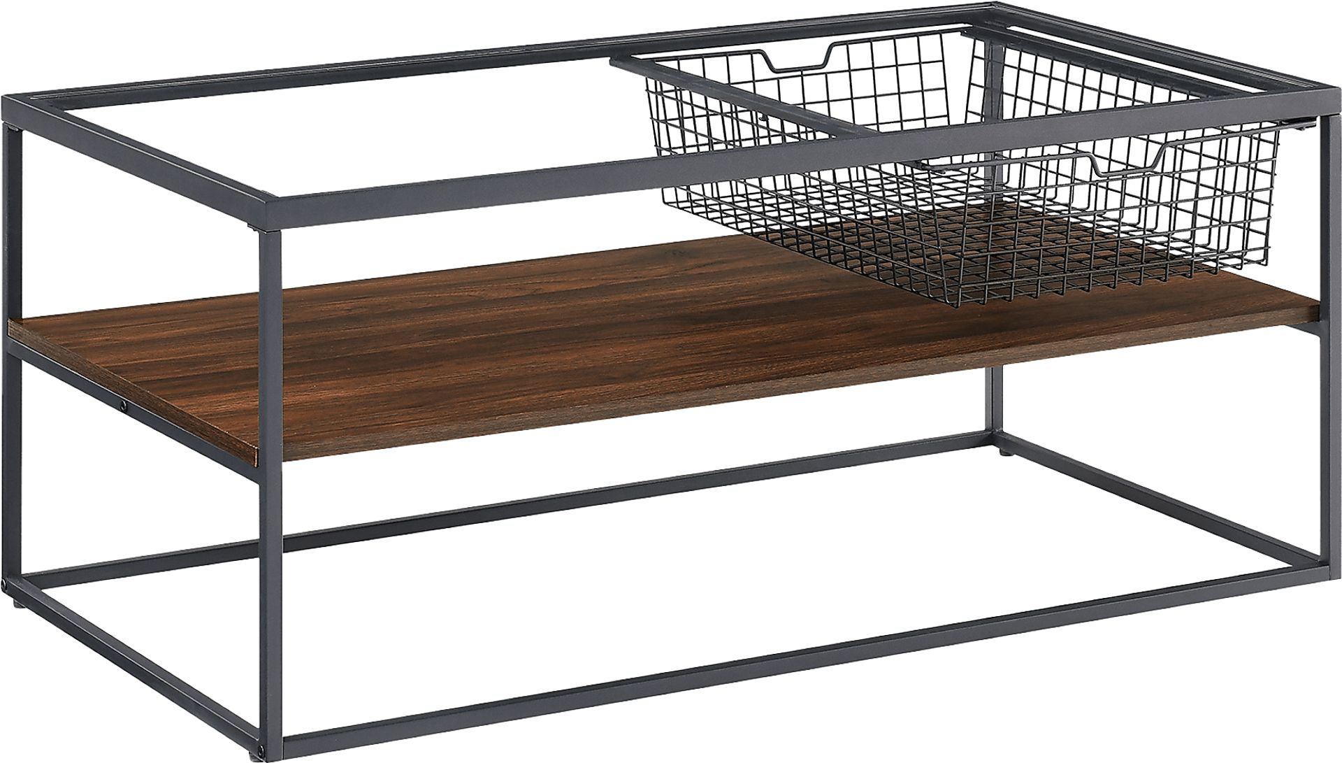 Chareleville Walnut Cocktail Table - Image 1