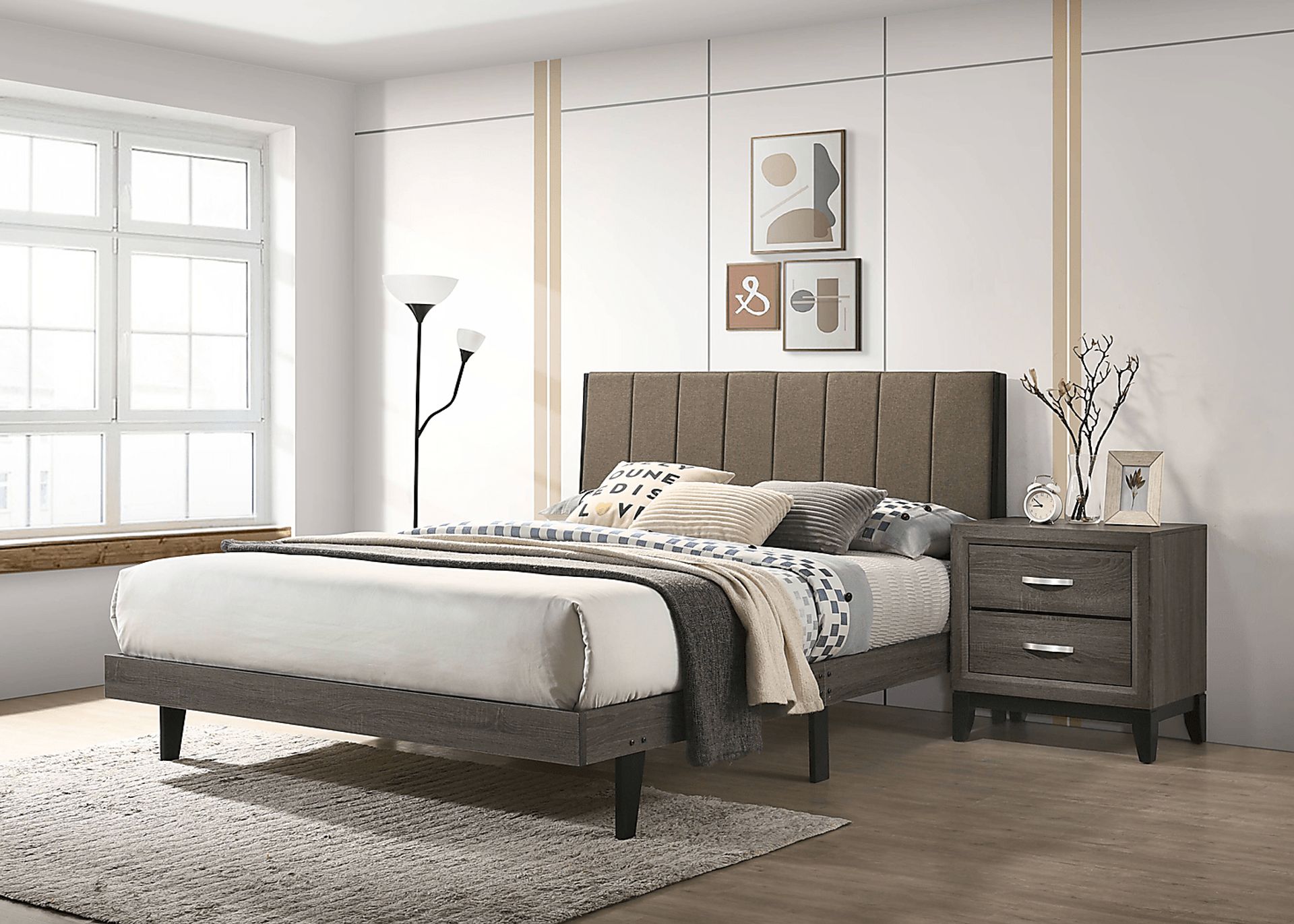 Charenton Brown Queen Bed - Image 3