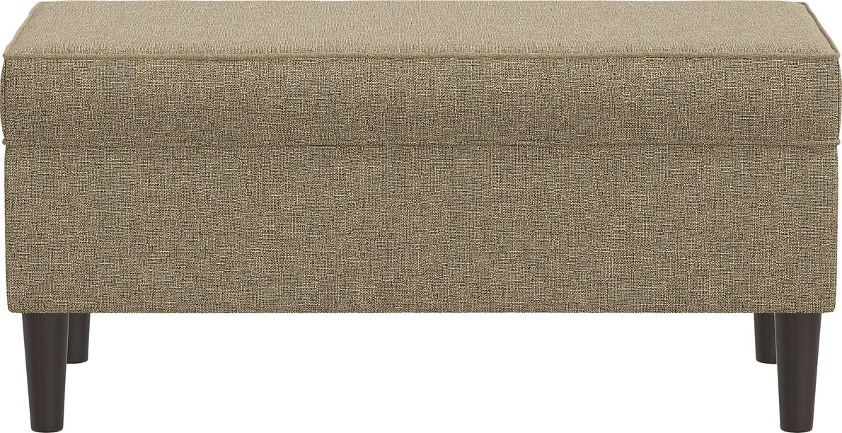 Charette Beige Storage Bench
