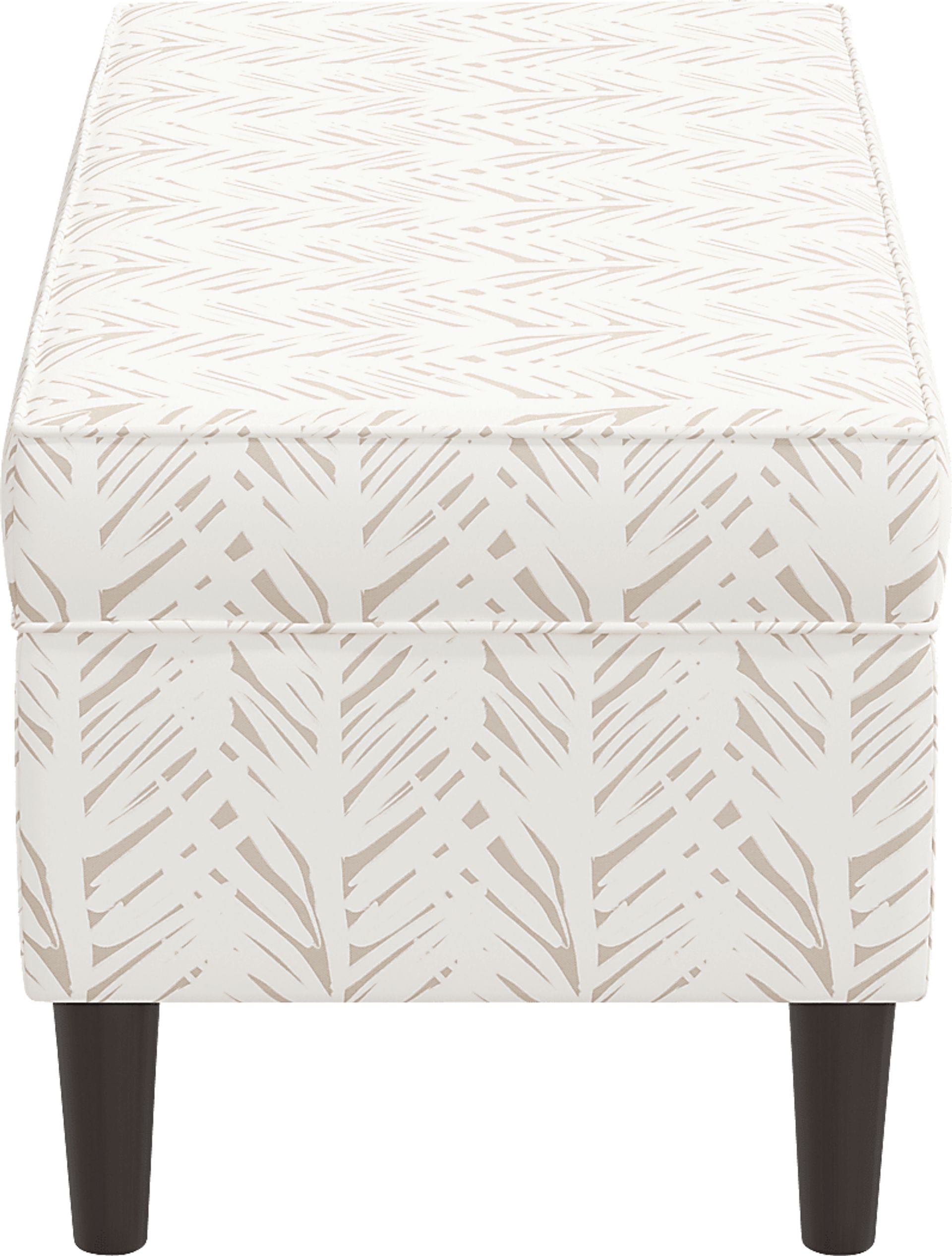 Charette Cream Storage Bench - Image 3