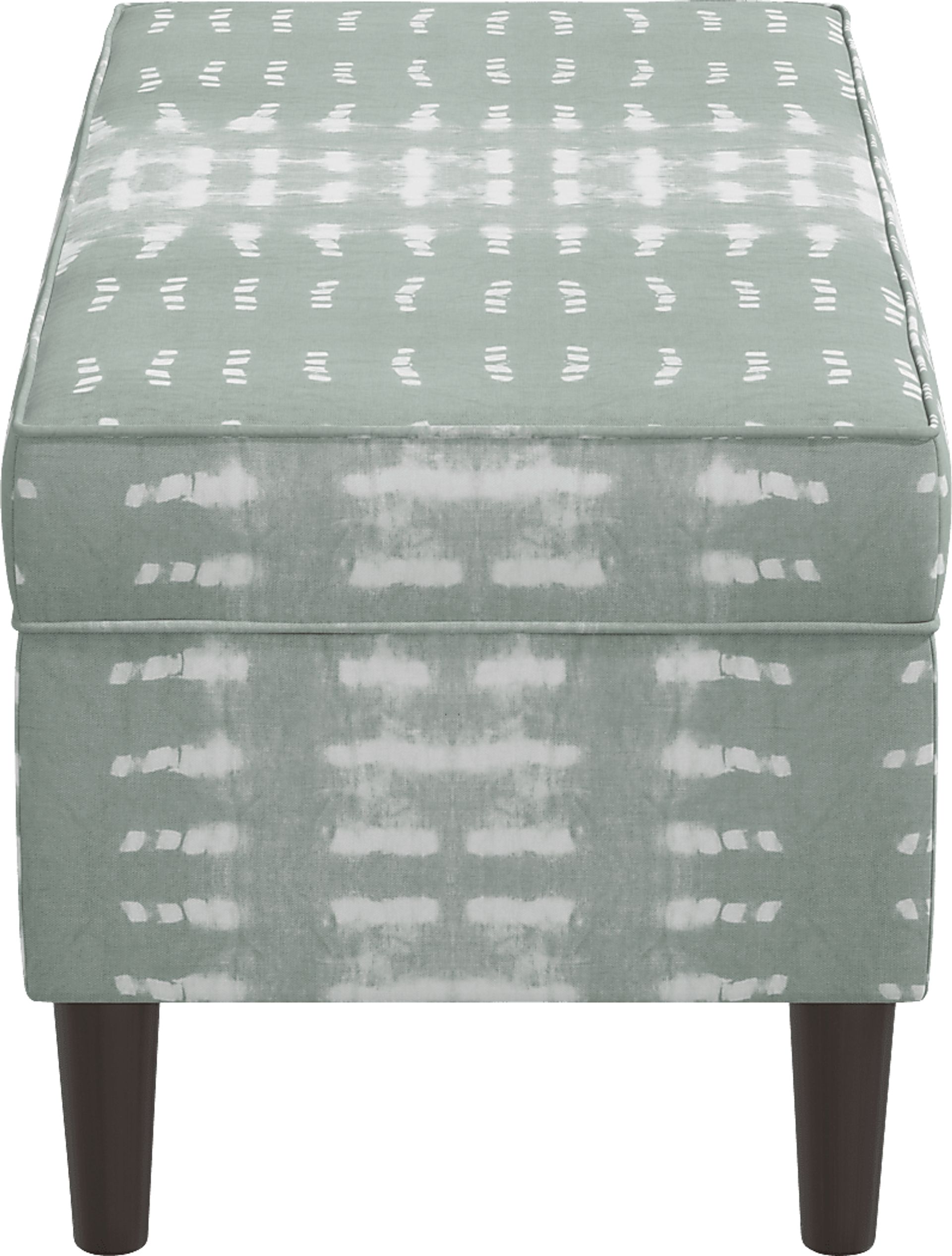 Charette Green Storage Bench - Image 3