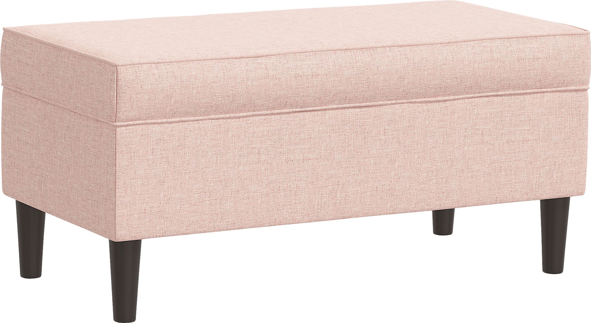 Charette Pink Storage Bench - Image 1