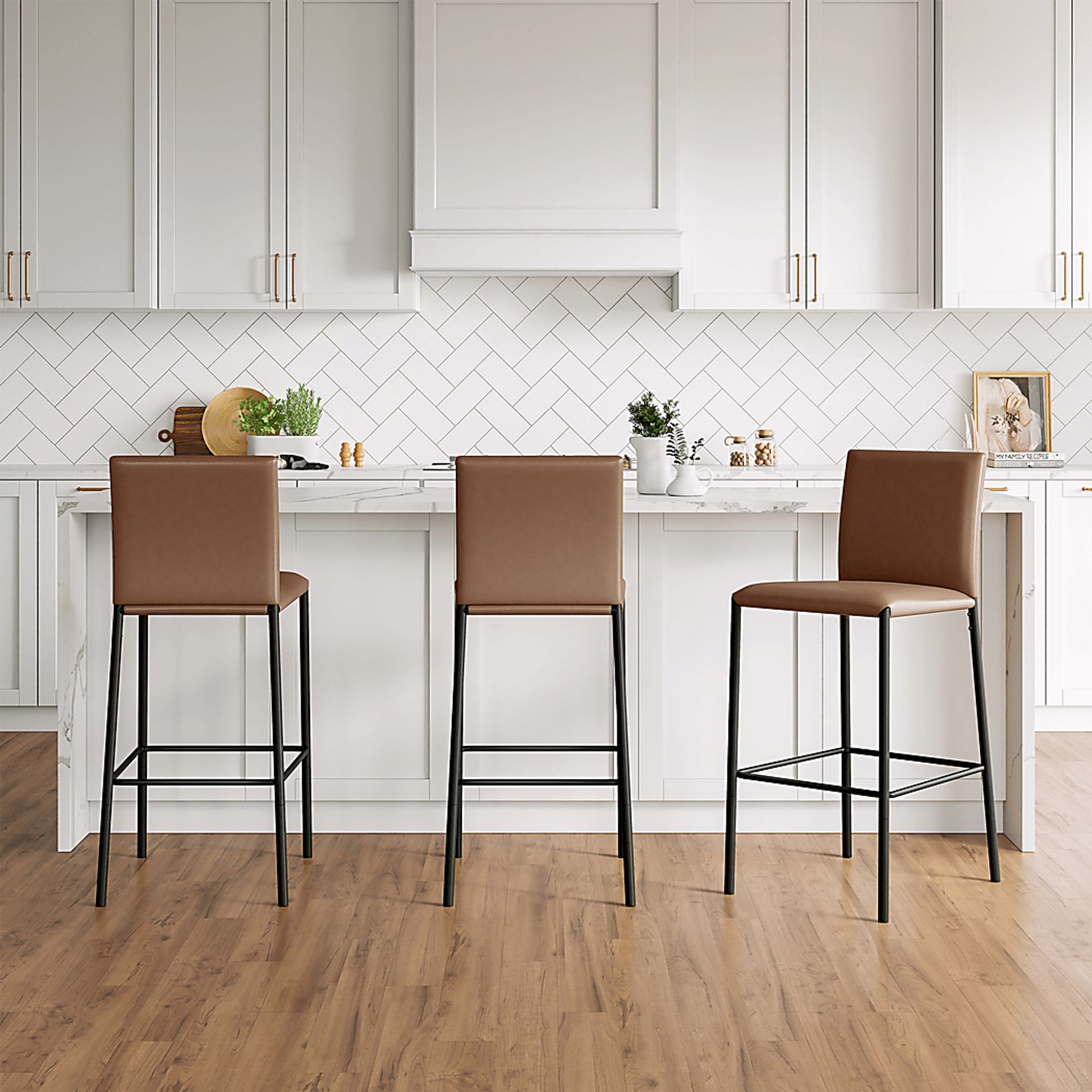 Charis Black Adjustable Stool - Image 6