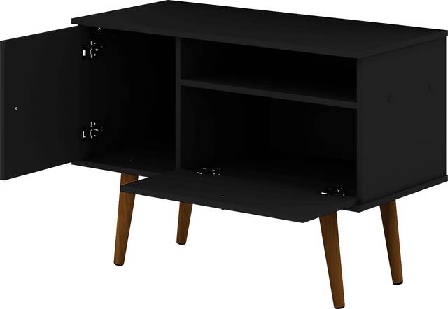 Charlack Black 35.5 in. Console - Thumbnail - Image 4