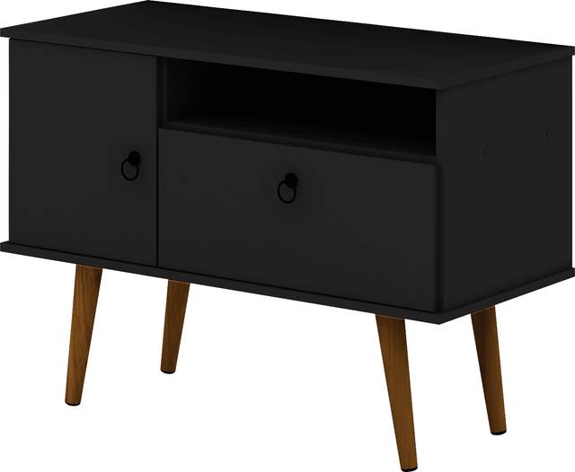 Charlack Black 35.5 in. Console - Thumbnail - Image 5