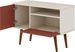Charlack Dark Orange 35.5 in. Console