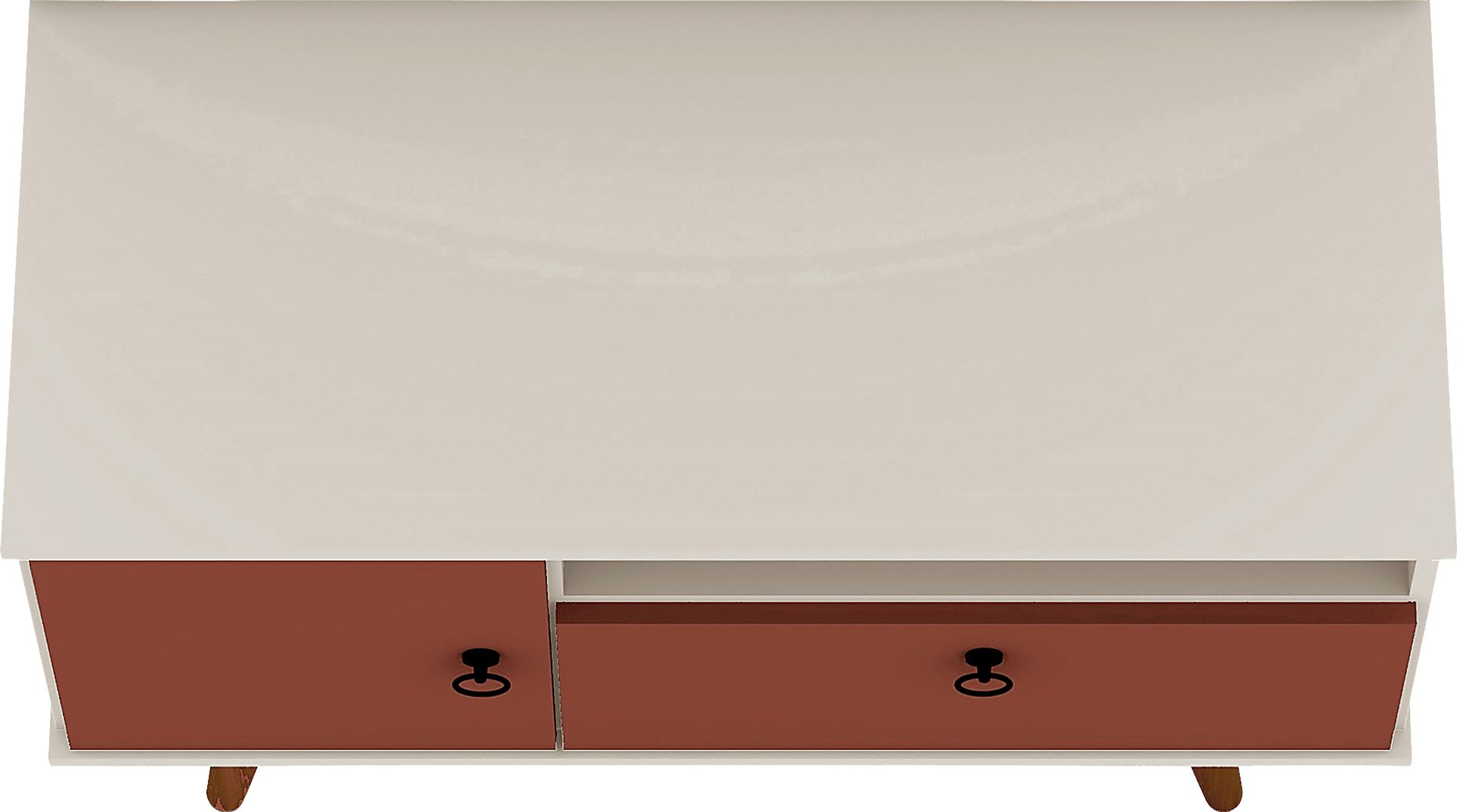 Charlack Dark Orange 35.5 in. Console - Image 8