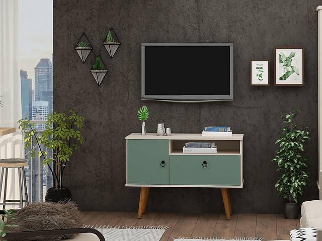 Charlack Mint Green 35.5 in. Console - Thumbnail - Image 2