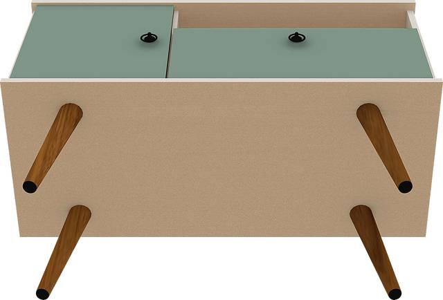 Charlack Mint Green 35.5 in. Console - Thumbnail - Image 10