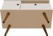 Charlack White 35.5 in. Console