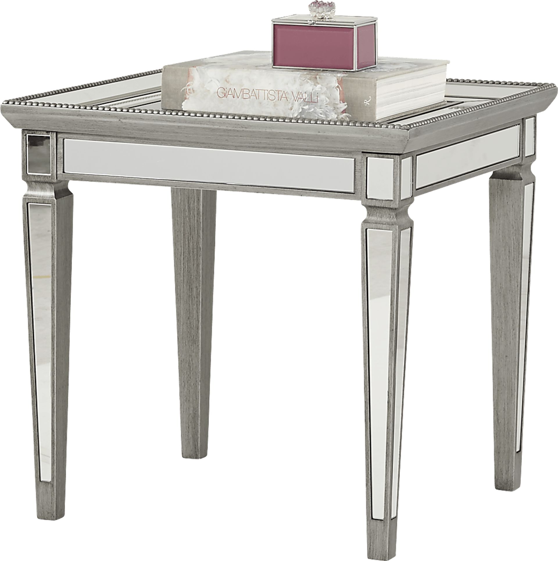 Charlaine Silver End Table - Image 2