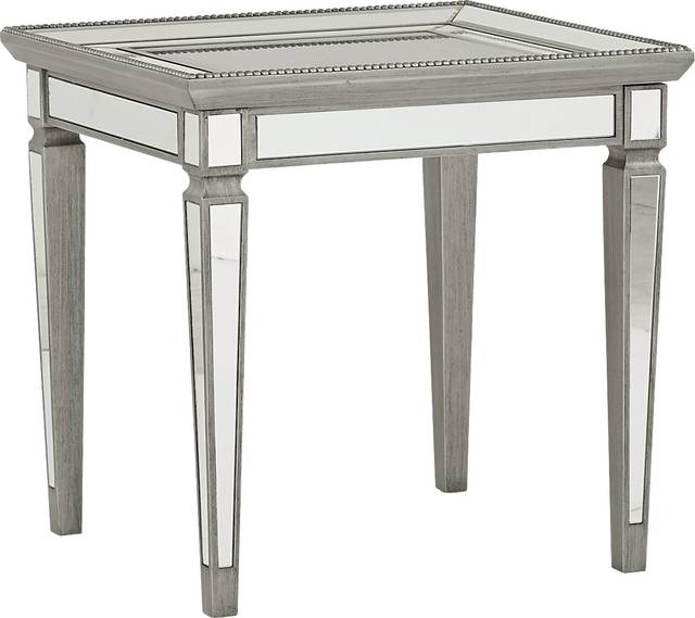 Charlaine Silver End Table - Thumbnail - Image 1