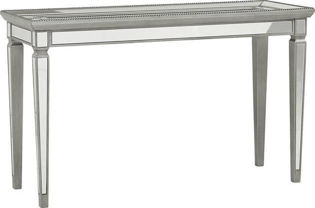 Charlaine Silver Sofa Table - Thumbnail - Image 1