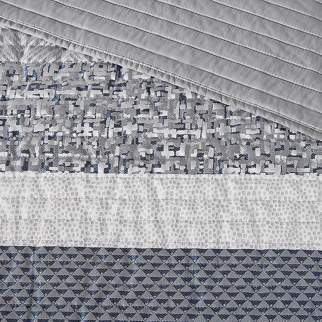 Charleagh Blue 6 pc Full/Queen Quilt Set - Thumbnail - Image 14