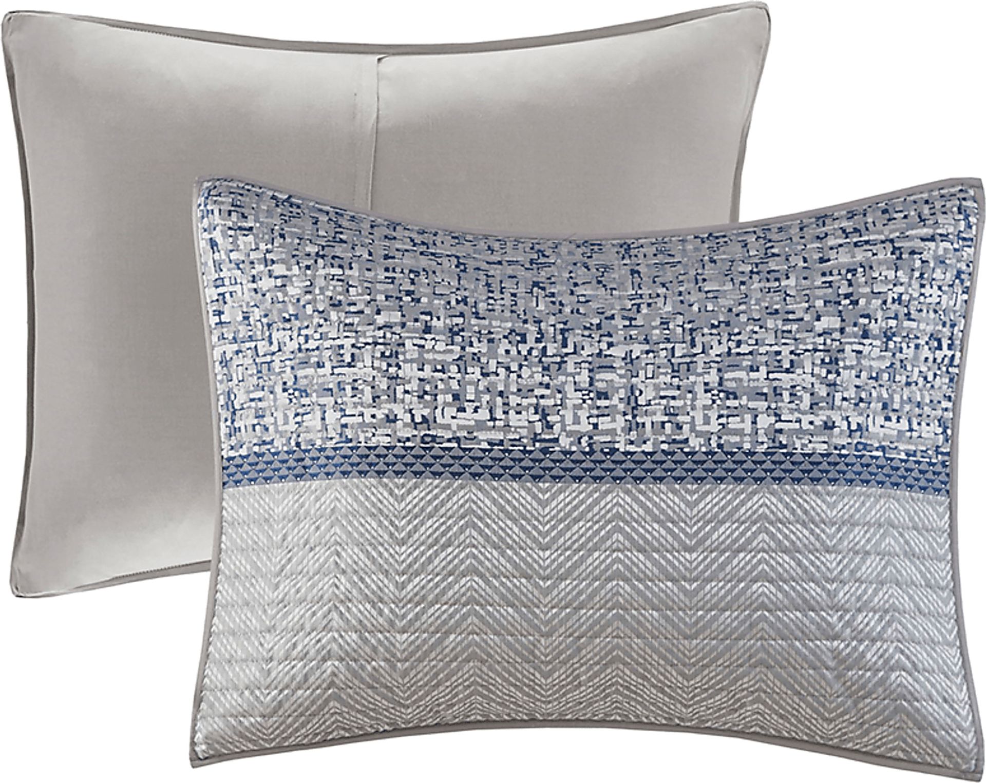 Charleagh Blue 6 pc King/Cal King Quilt Set - Image 11