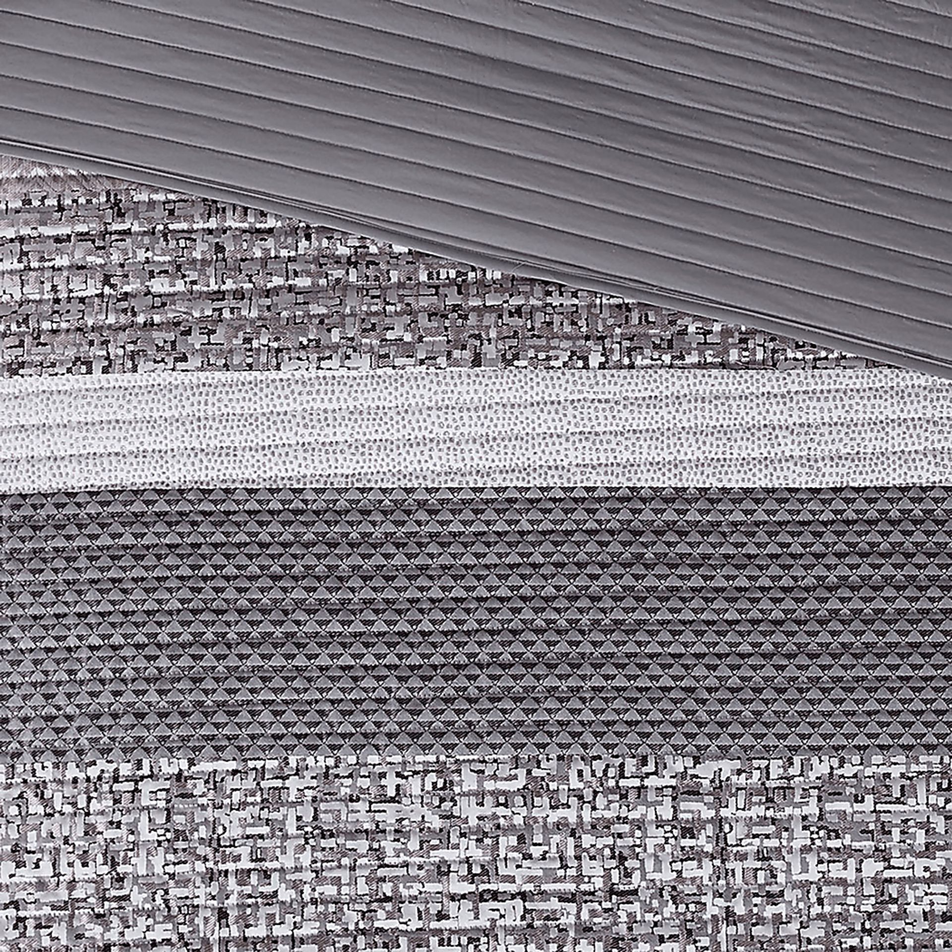 Charleagh Gray 6 pc Full/Queen Quilt Set - Image 10