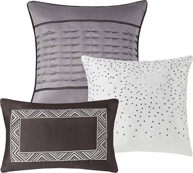 Charleagh Gray 6 pc King/Cal King Quilt Set - Thumbnail - Image 12
