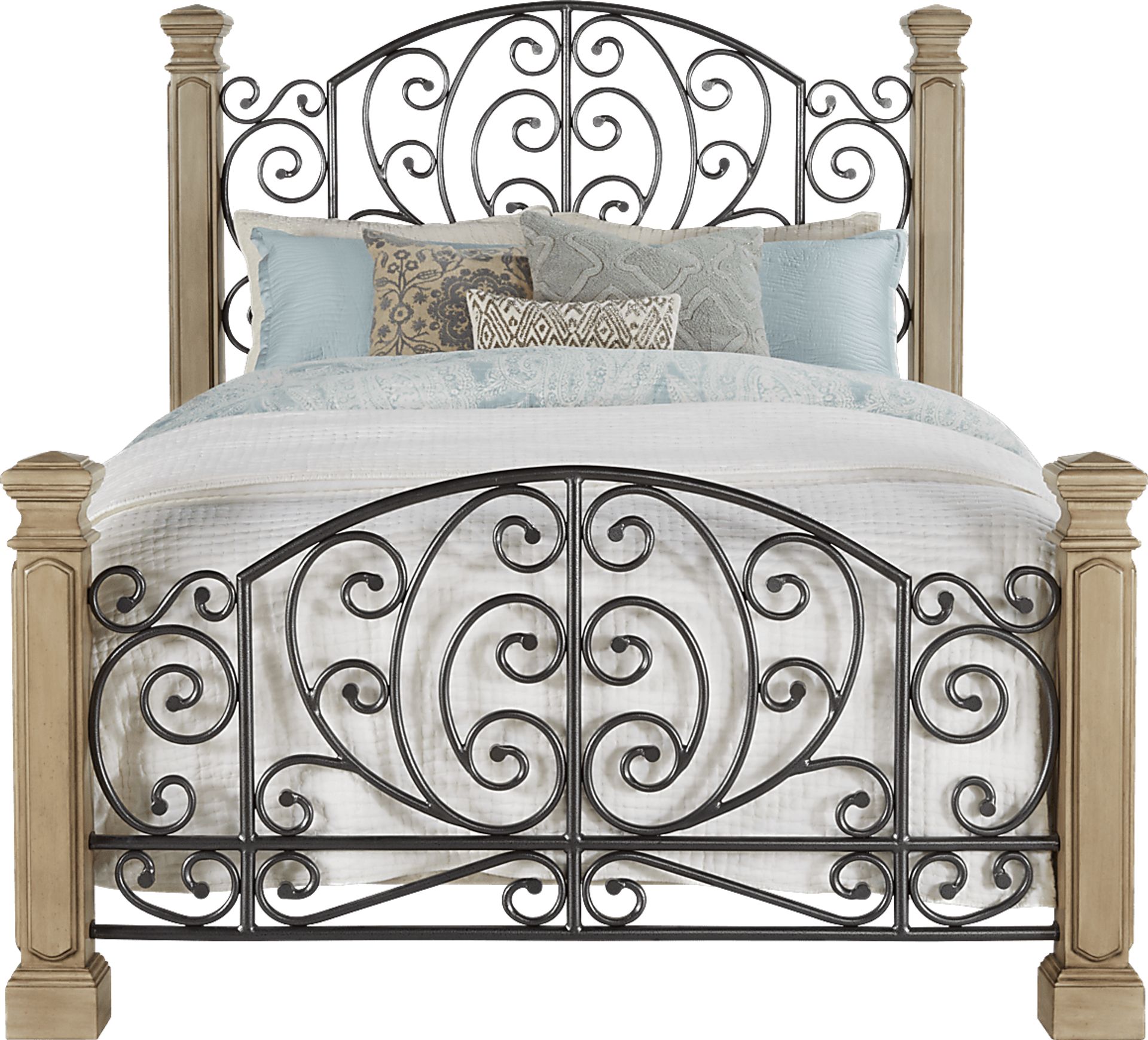 Charleston Buttermilk 3 Pc King Bed - Image 1