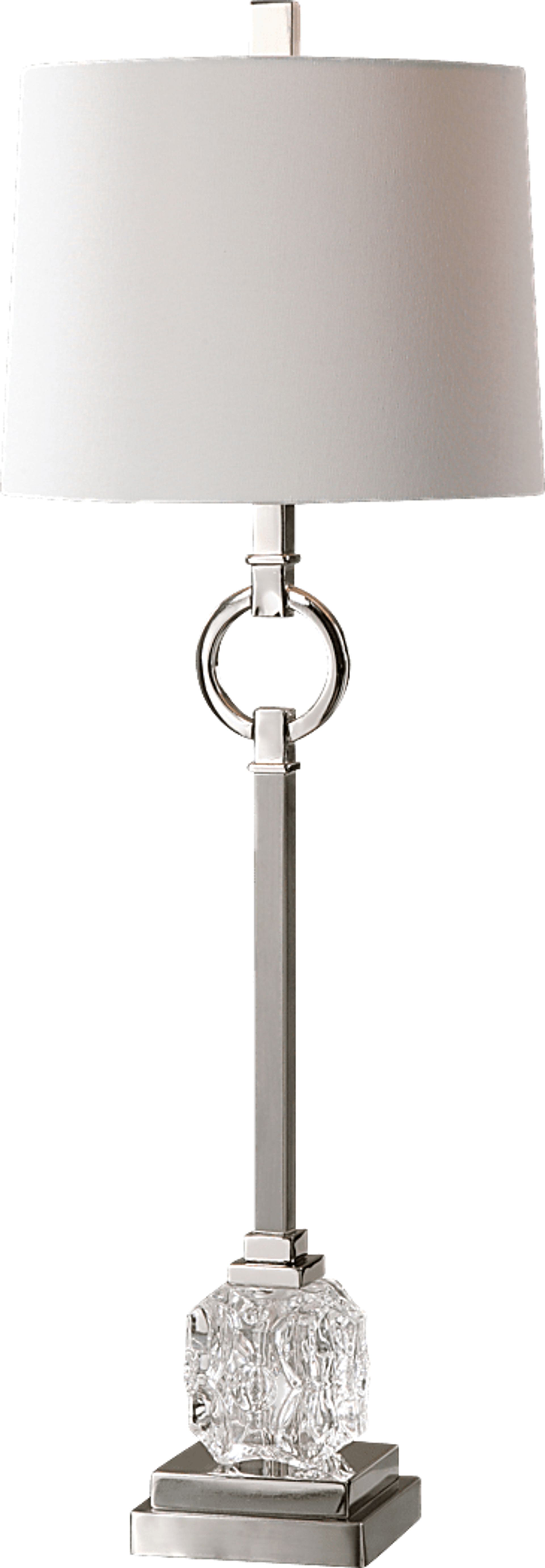 Charleston Cove Silver Lamp - Image 1