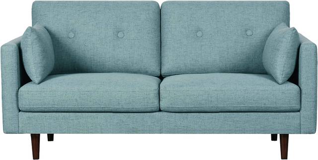 Charlestown Teal Loveseat - Thumbnail - Image 1