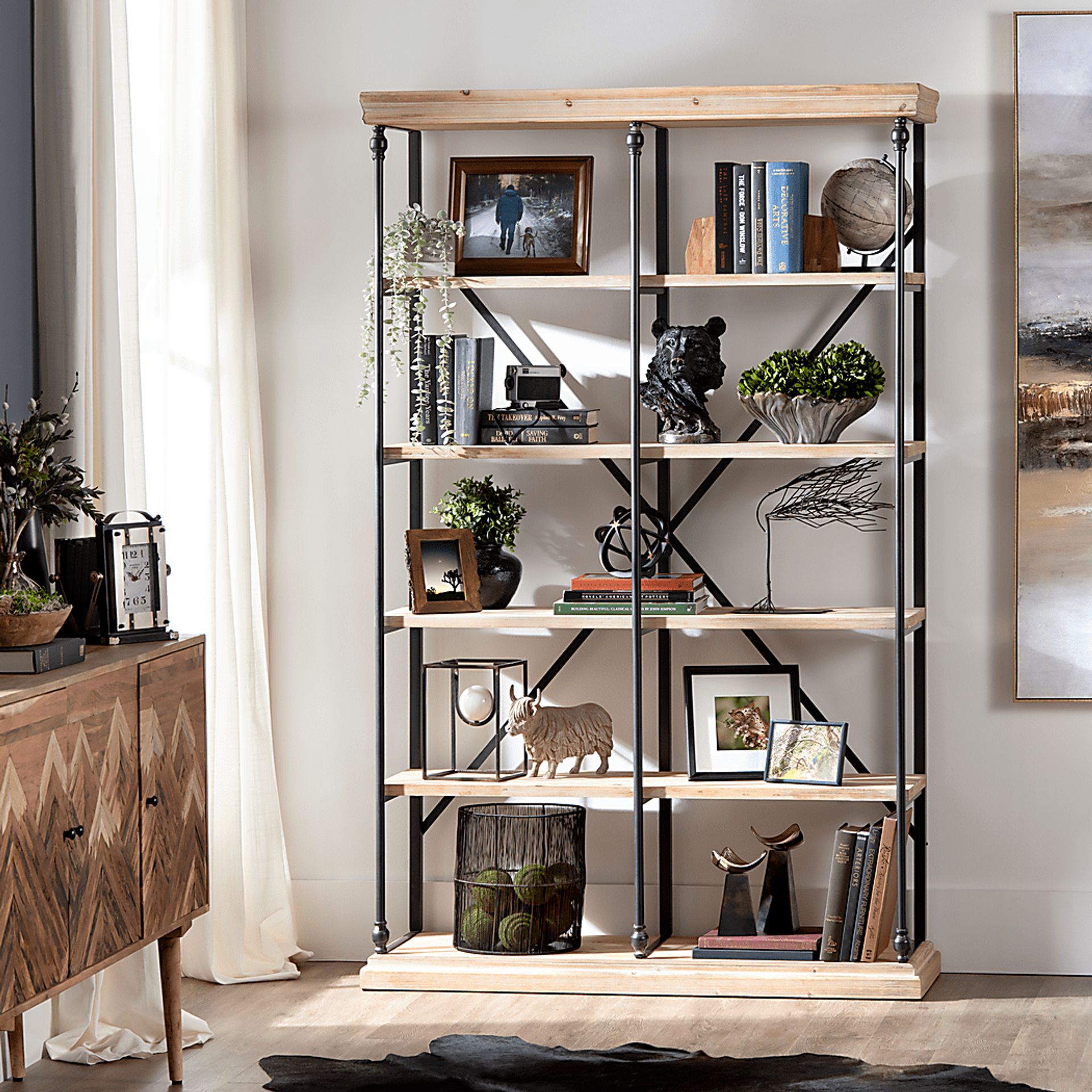 Charleswood Brown Etagere - Image 3