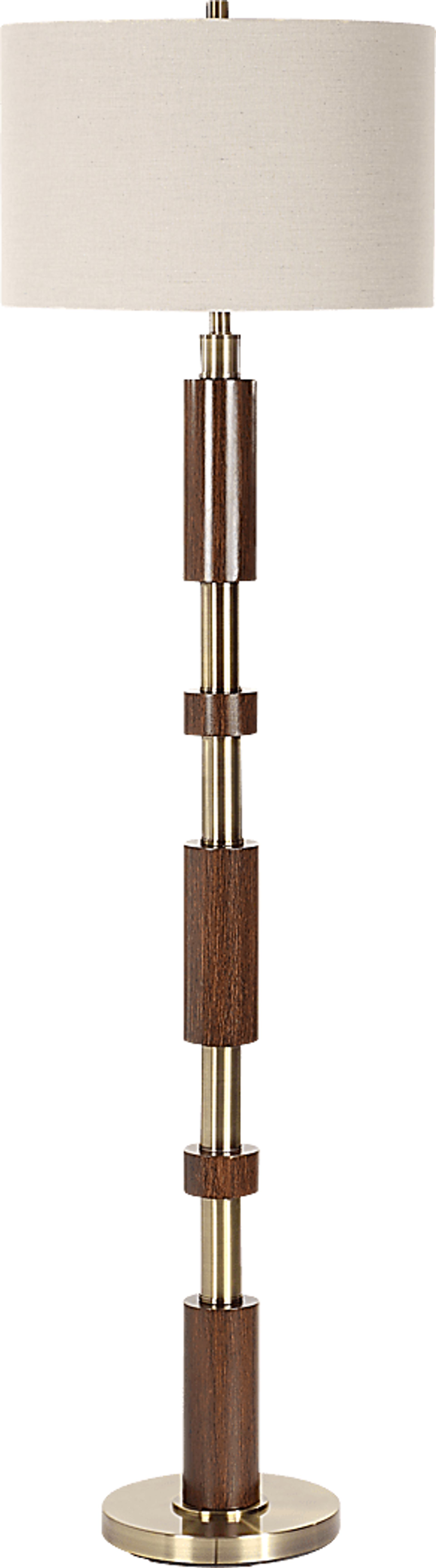 Charlevoix Gate Brown Floor Lamp - Image 1
