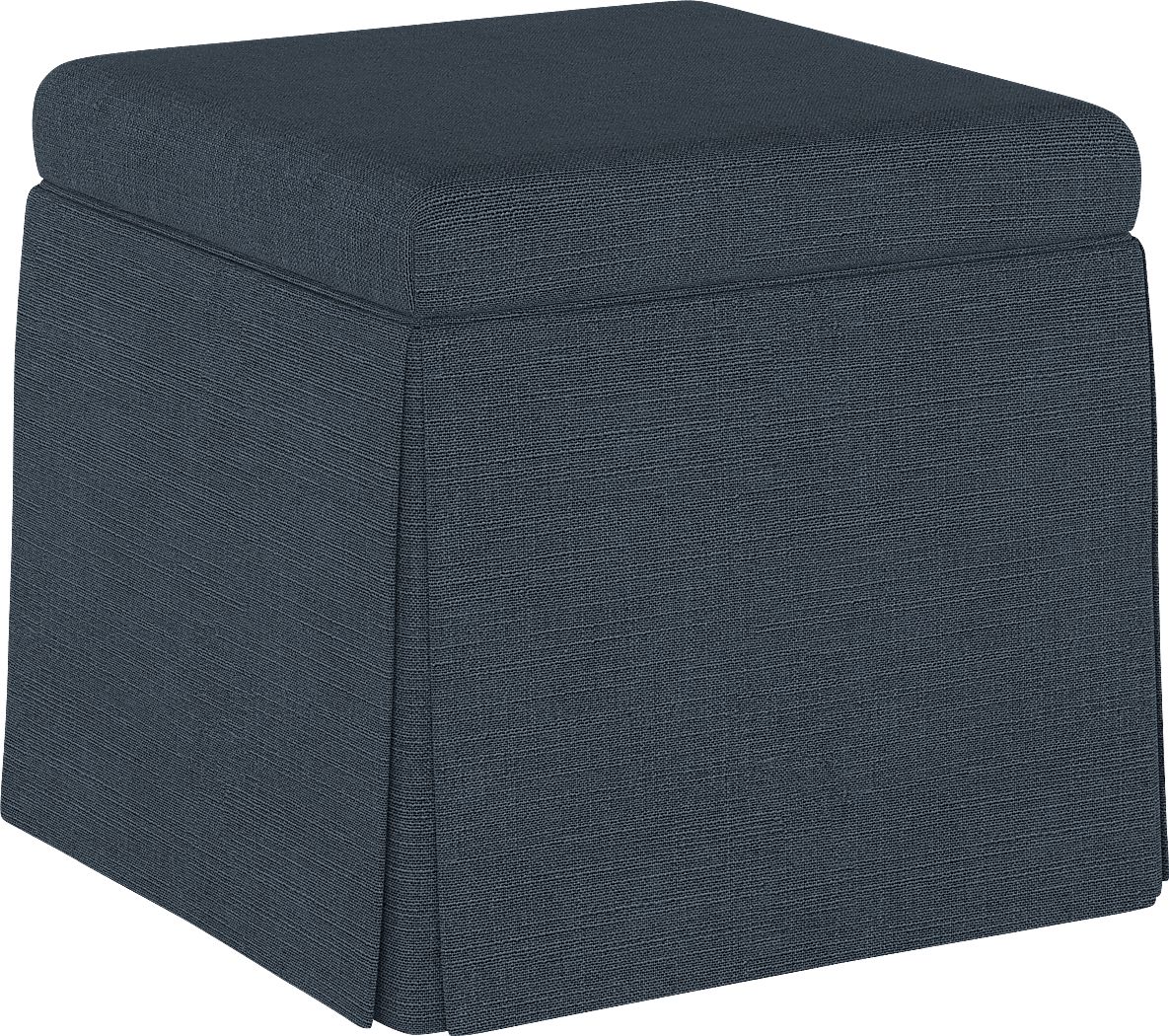 Charlick Blue Ottoman