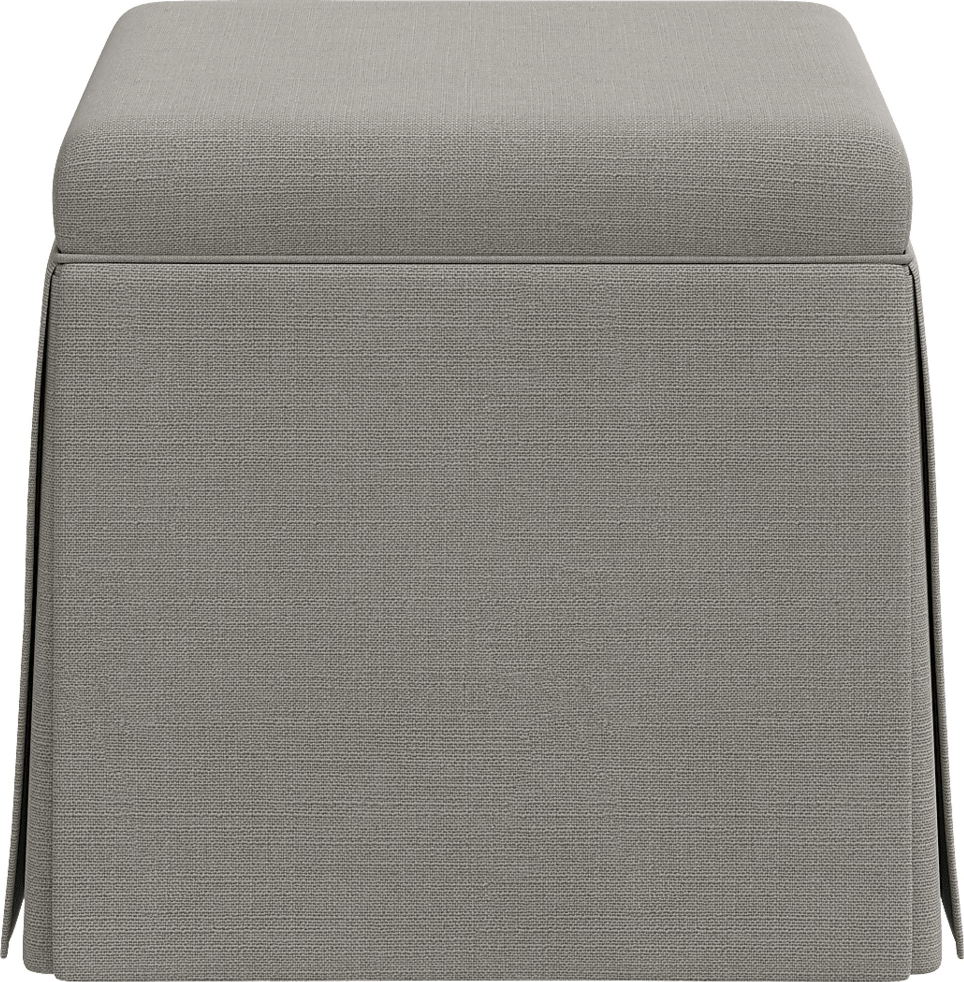 Charlick Gray Ottoman - Image 3