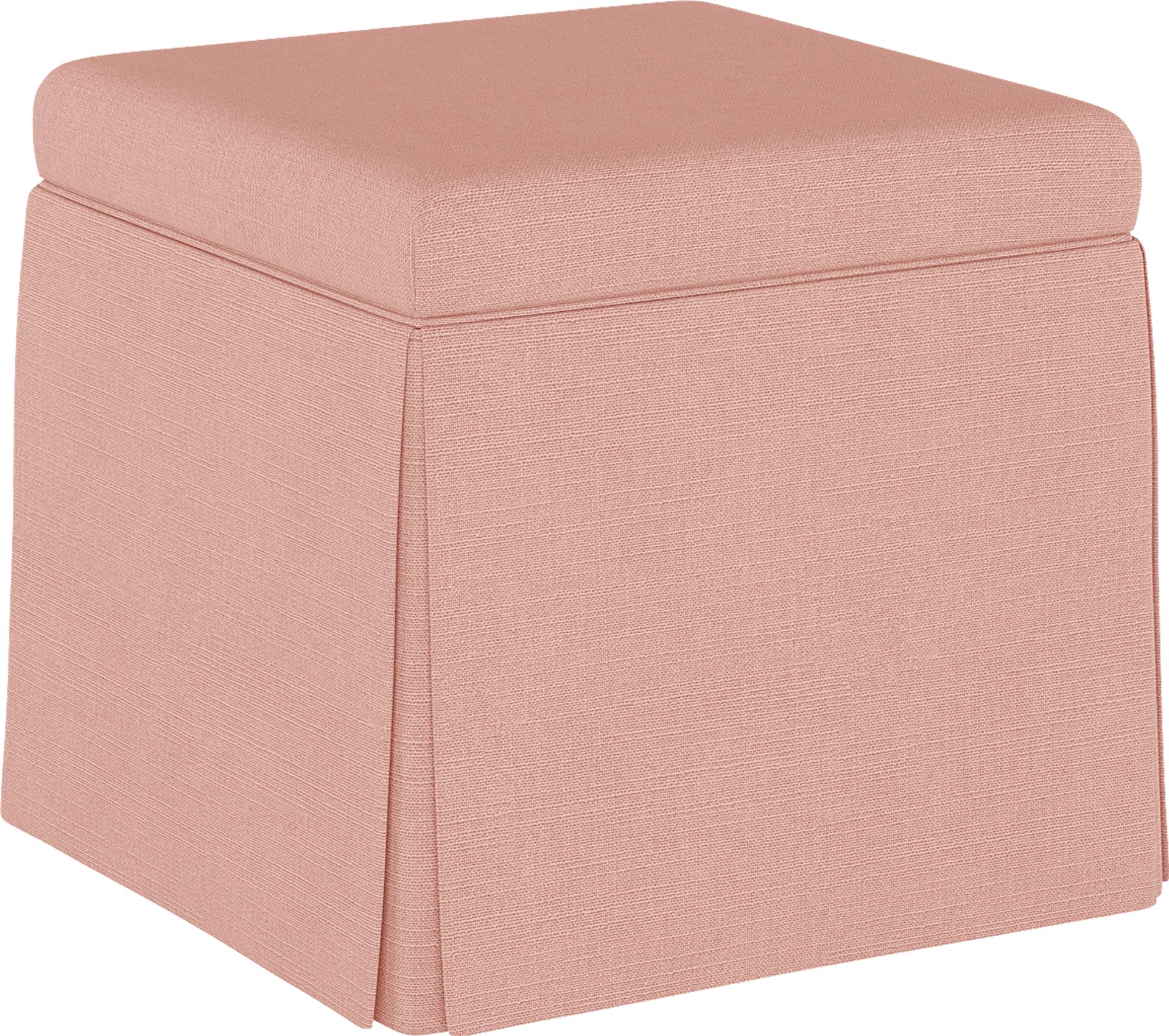 Charlick Pink Ottoman - Image 1