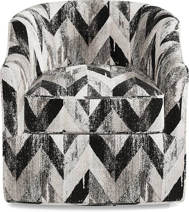 Charlien Gray Swivel Chair - Thumbnail - Image 2