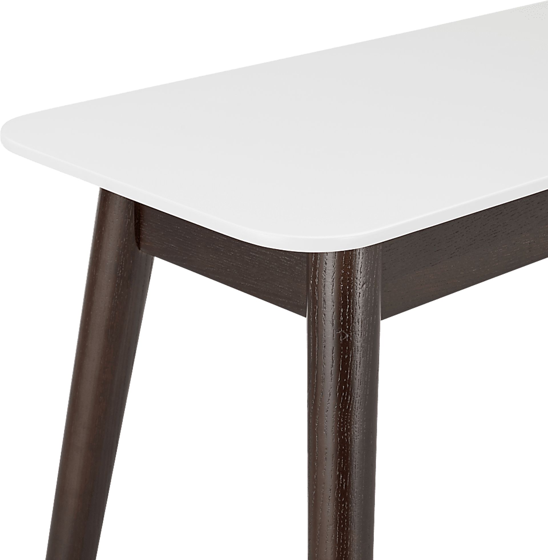 Charliney White Sofa Table - Image 5