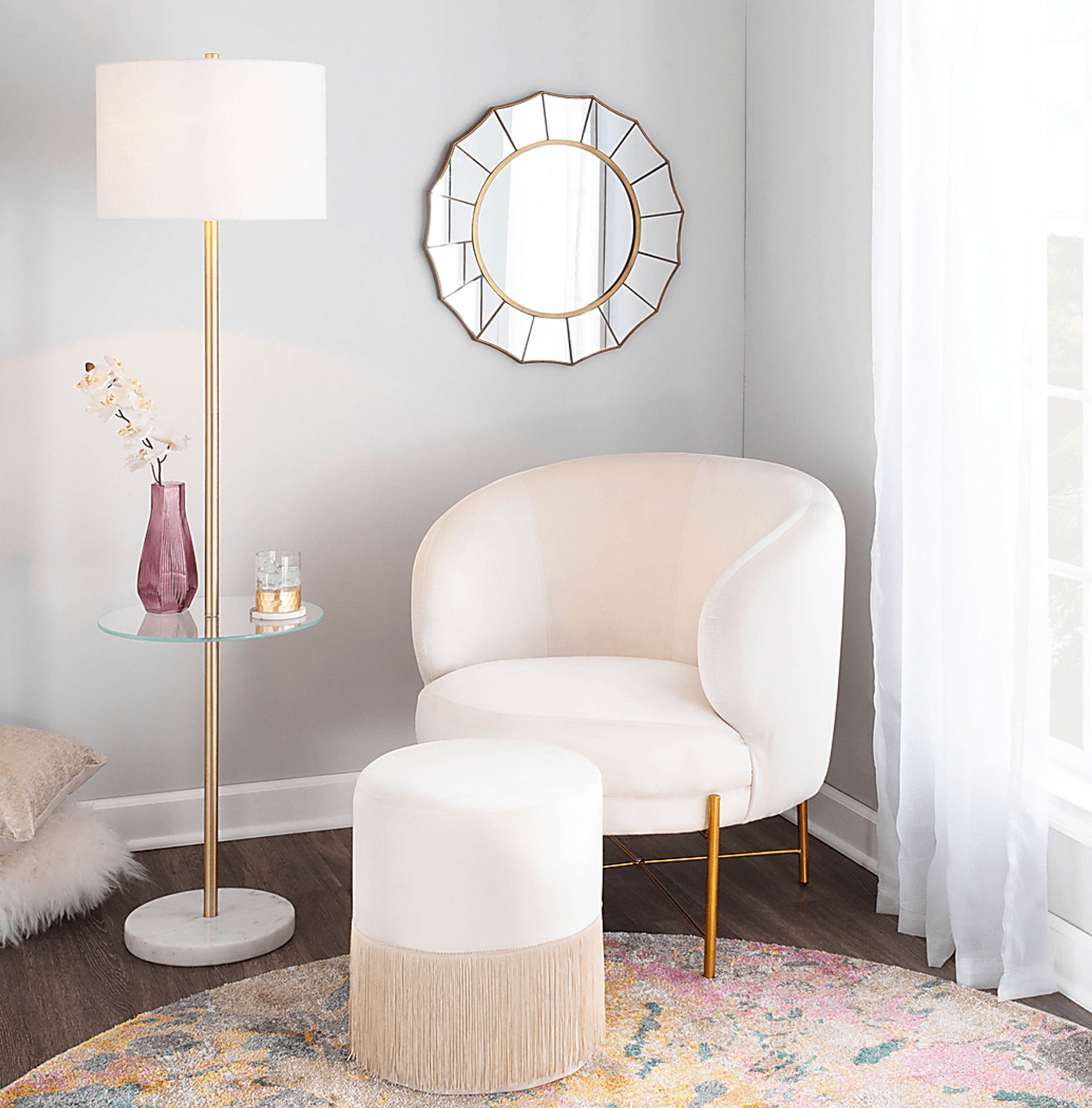 Charlmark Gold Floor Lamp - Image 6