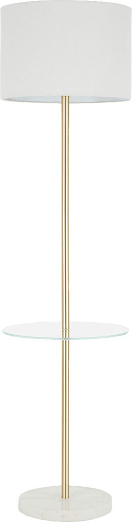 Charlmark Gold Floor Lamp