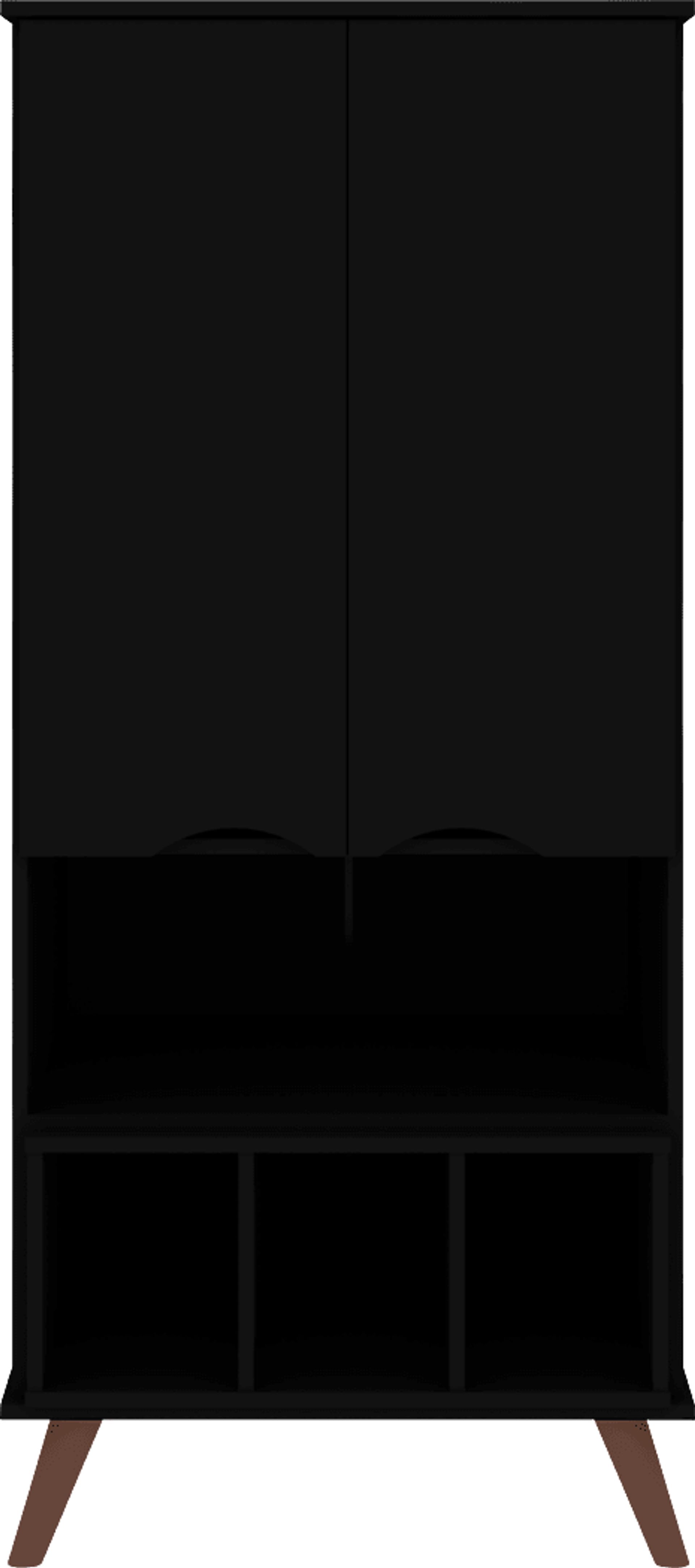 Charlo Black Accent Cabinet - Image 2