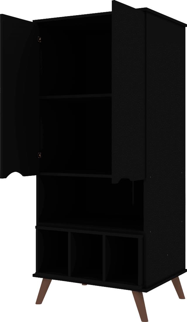 Charlo Black Accent Cabinet - Thumbnail - Image 3