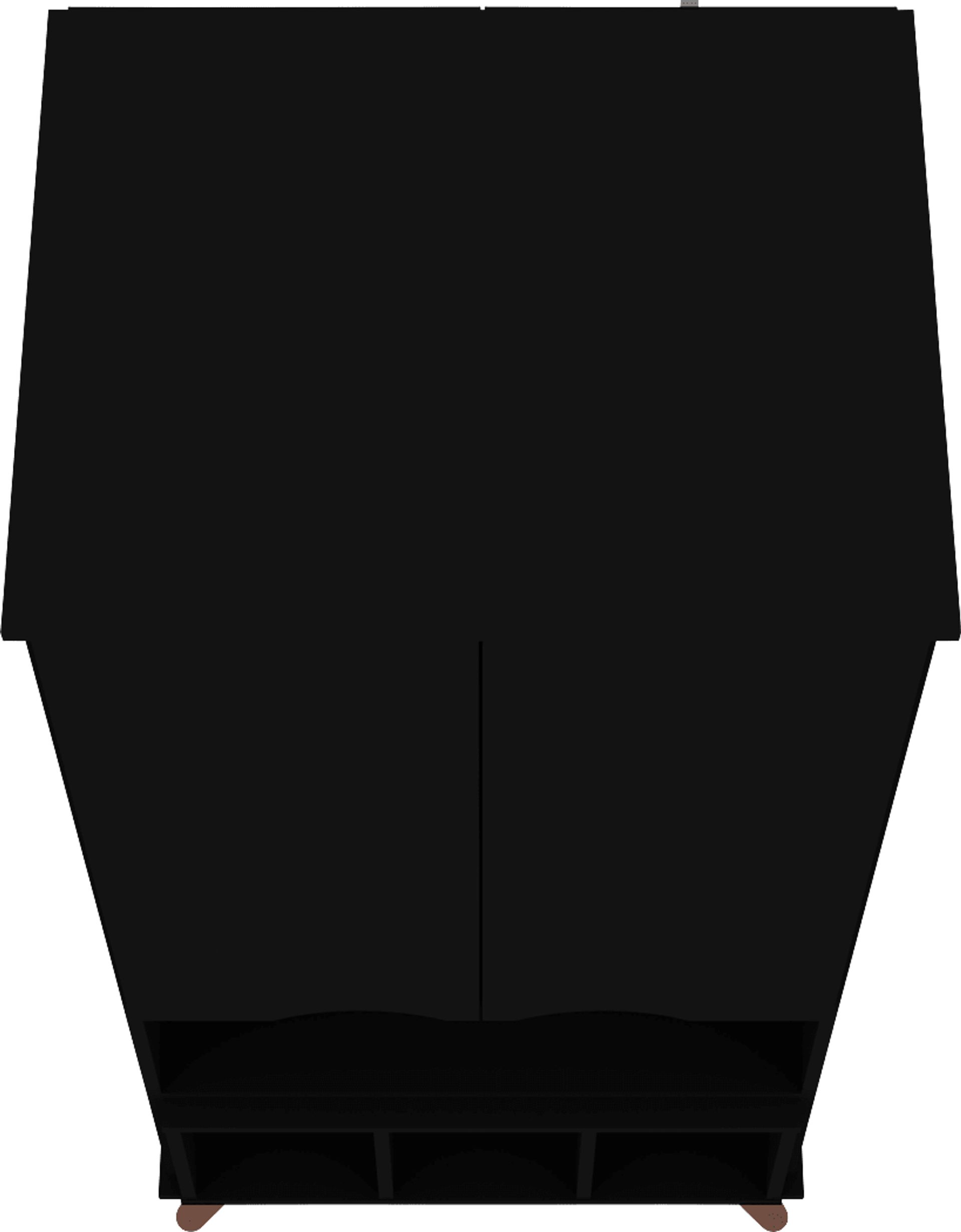 Charlo Black Accent Cabinet - Image 6