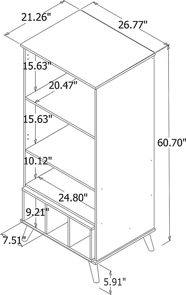 Charlo Black Accent Cabinet - Thumbnail - Image 10