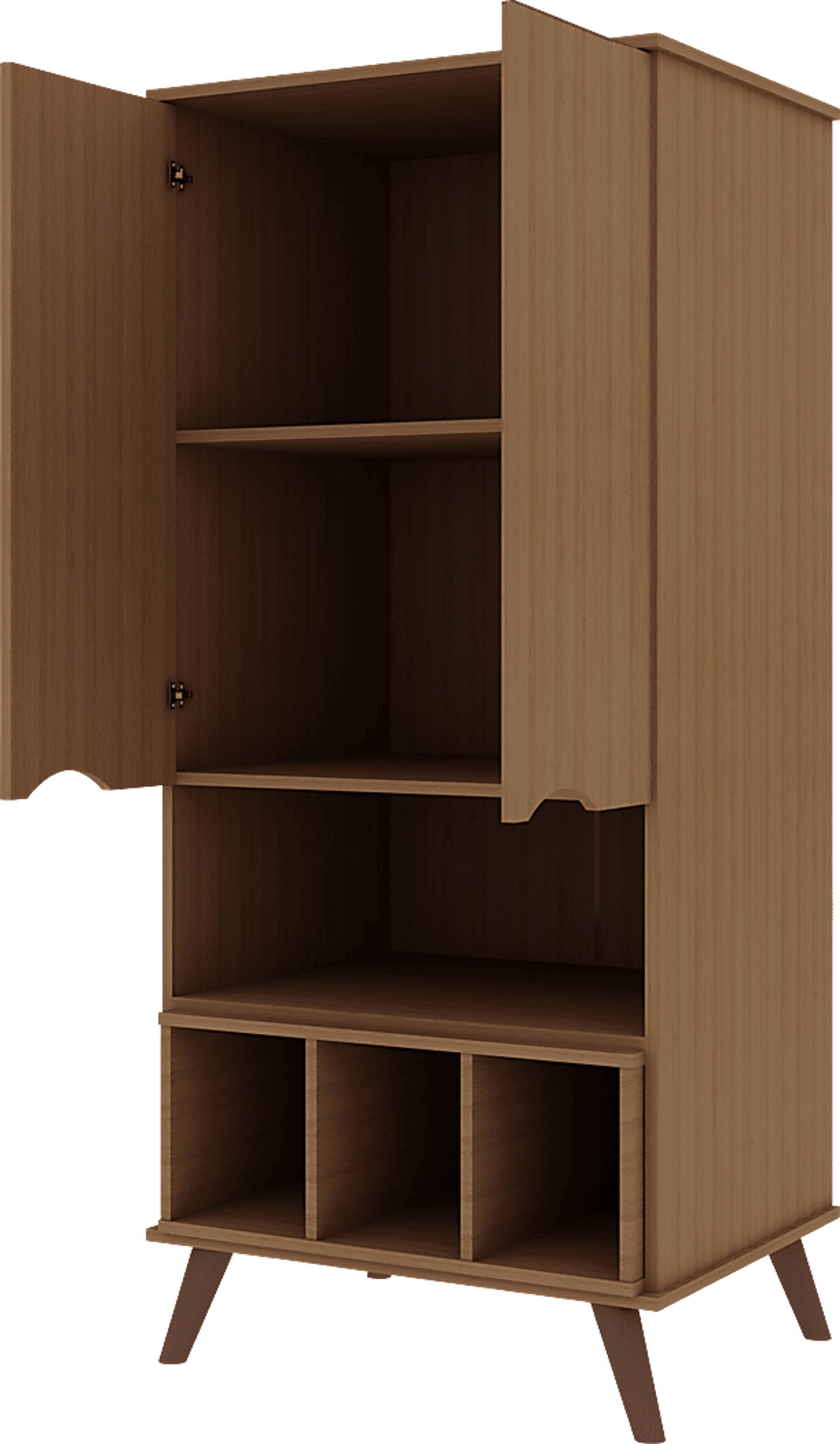 Charlo Red Accent Cabinet - Image 3