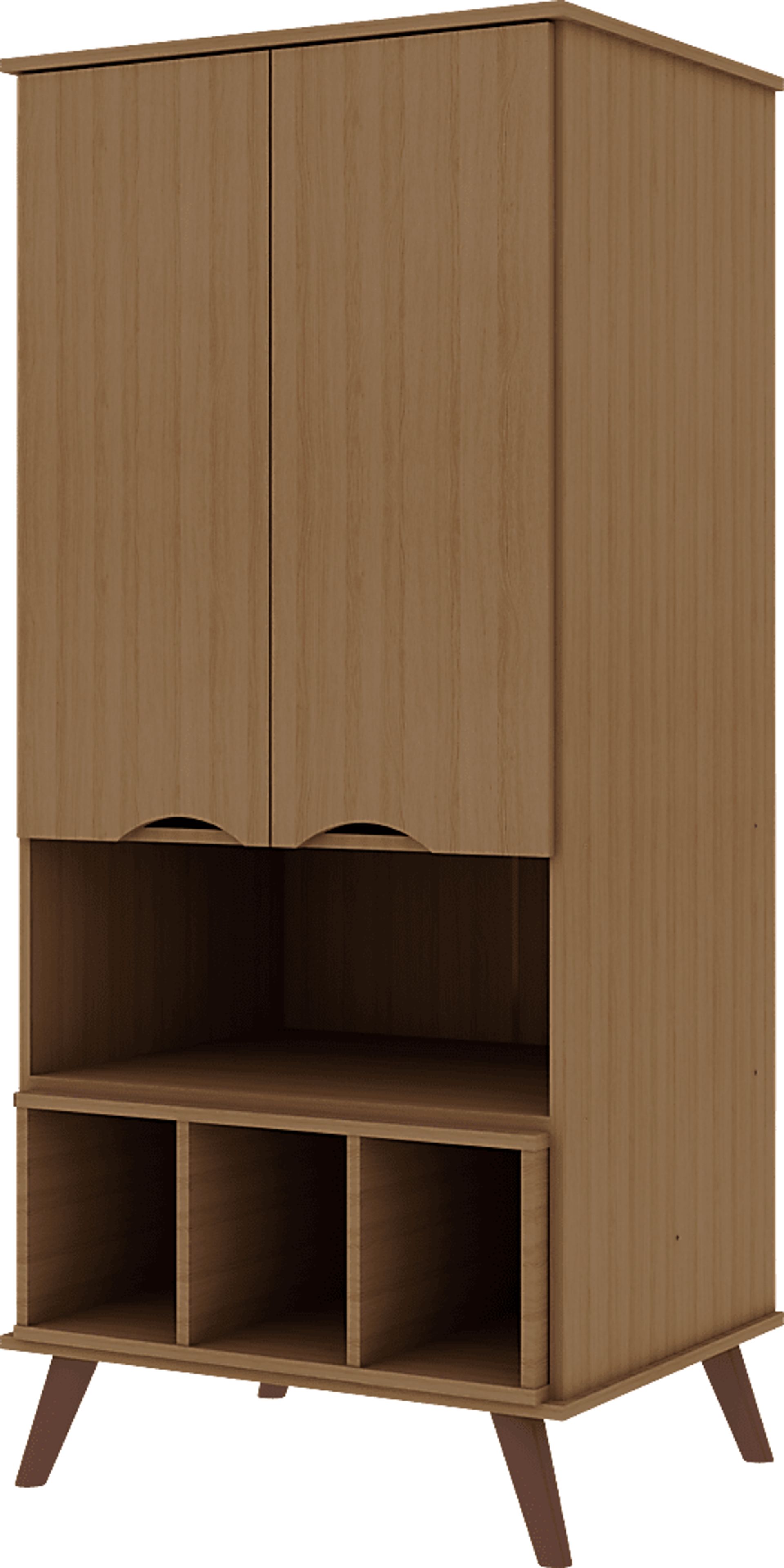 Charlo Red Accent Cabinet - Image 1