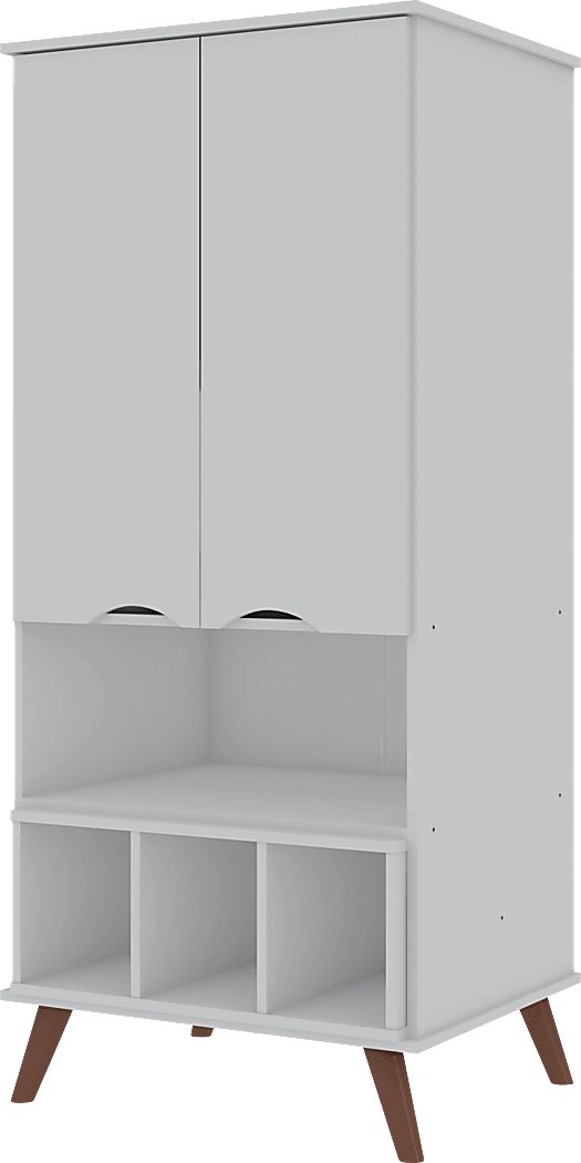 Charlo White Accent Cabinet