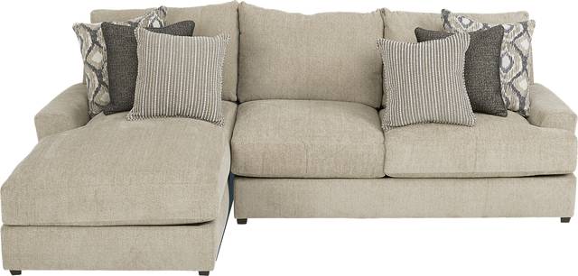 Charlotte Bay Beige 2 Pc Sectional - Thumbnail - Image 3