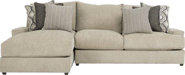 Charlotte Bay Beige 2 Pc Sectional - Thumbnail - Image 1