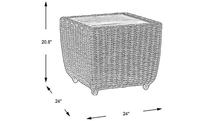 Dimension Image. Please refer to the Dimension Tab on this page for dimension details.