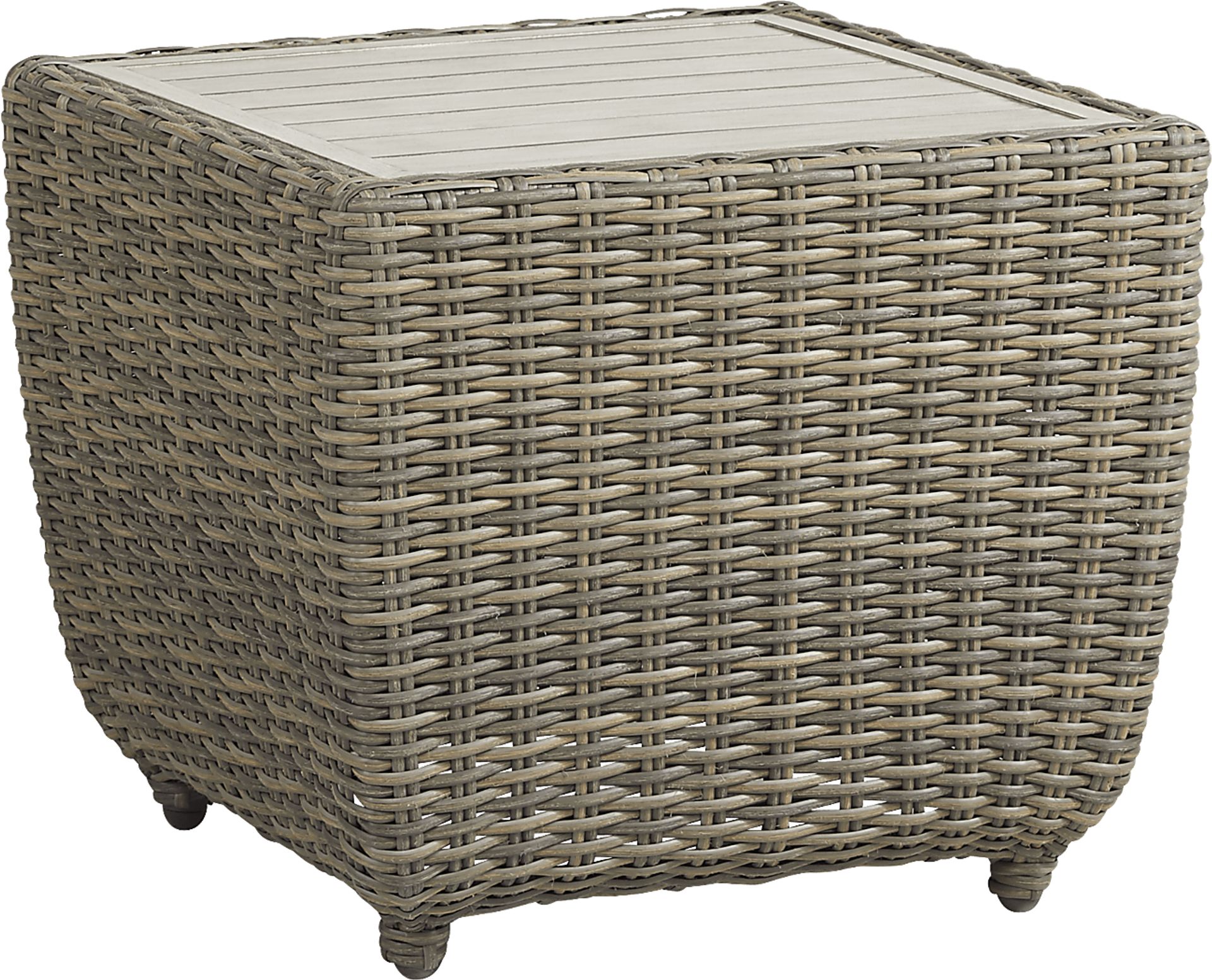 Charlotte Harbor Gray Outdoor End Table - Image 1