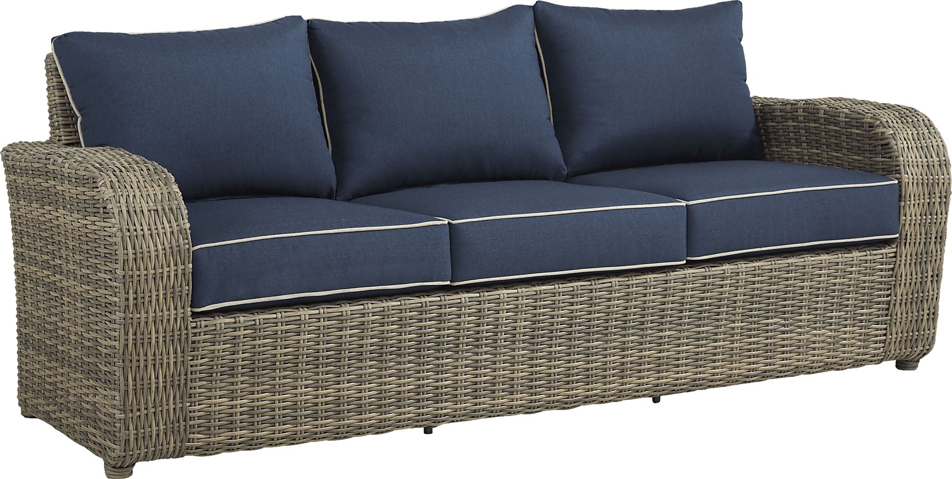 Charlotte Harbor Gray Outdoor Sofa - Image 2