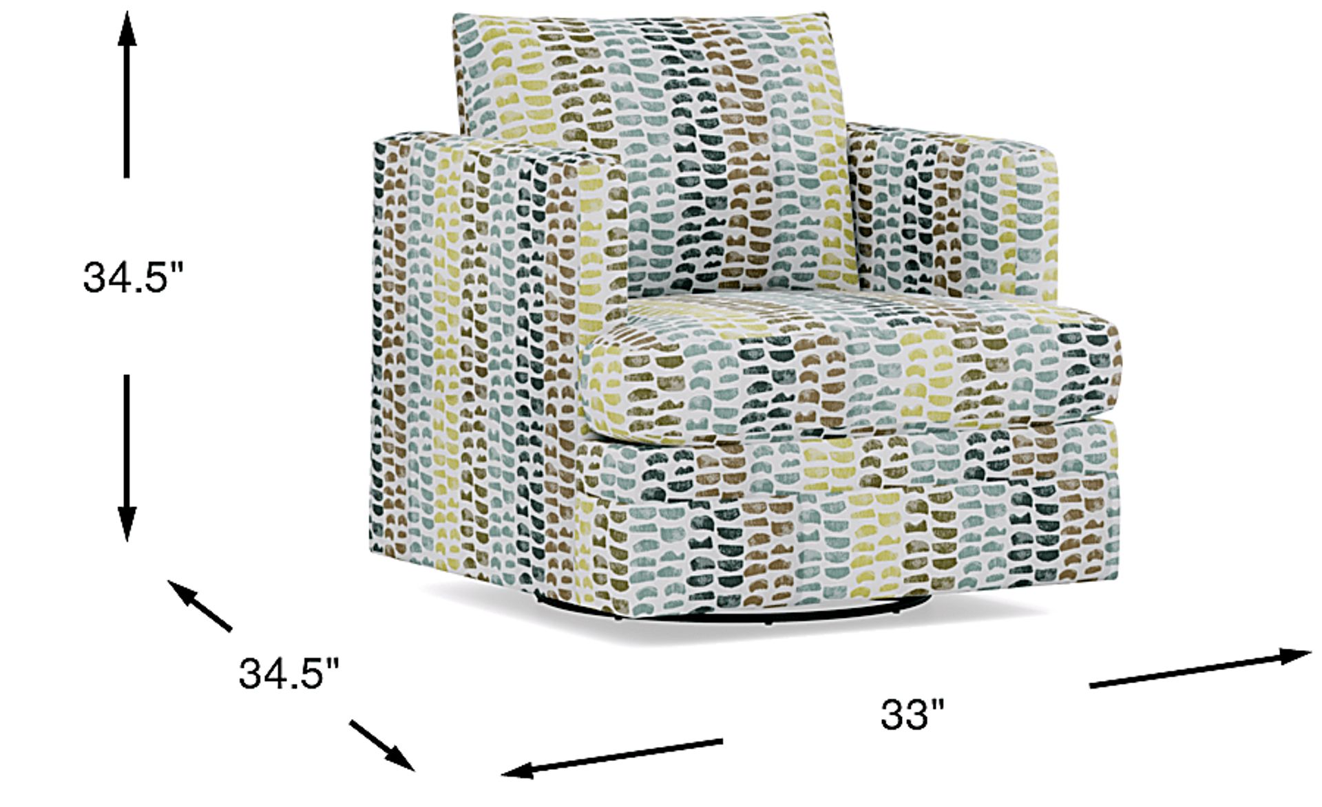 Dimension Image. Please refer to the Dimension Tab on this page for dimension details.